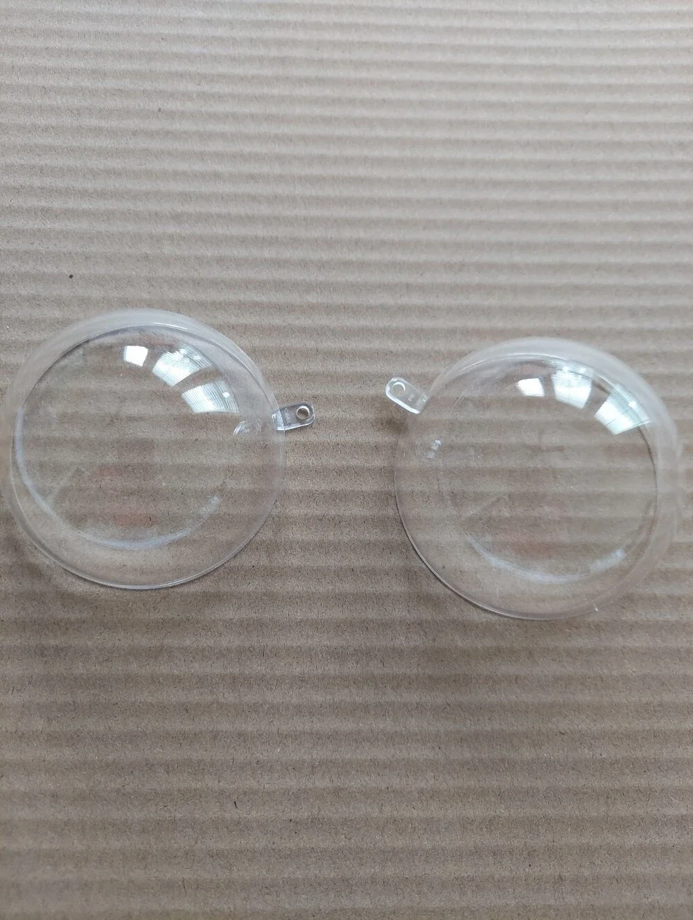 NWT Mangelsens Clear Ball Ornament Lot (22)--Ornament - Decoration 70mm (2 3/4